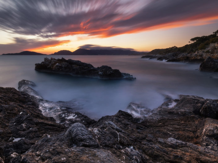 Jurassic Sunset at Tellaro