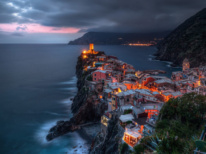 Light of Evening on Vernazza