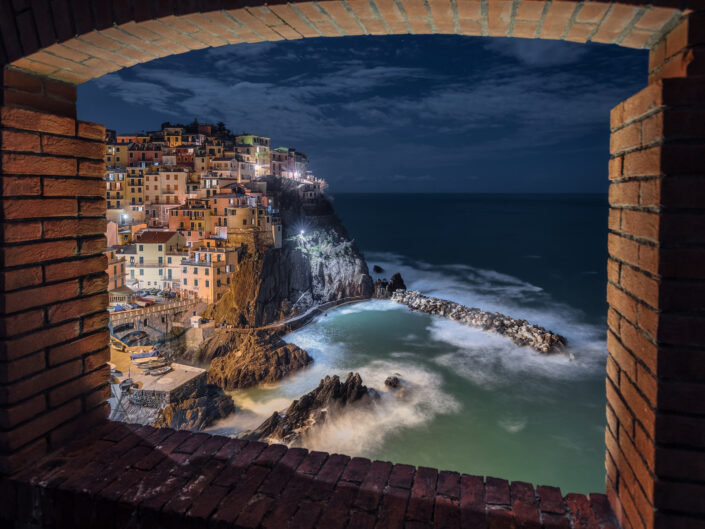 Frame on Manarola