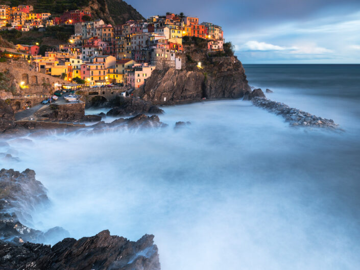 An evening in Manarola
