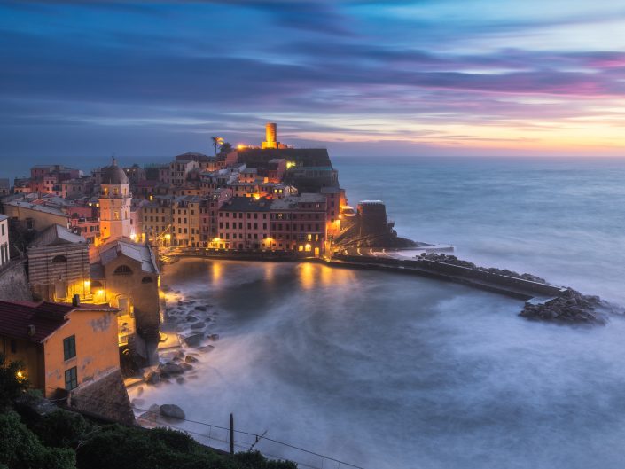 Evening in Vernazza