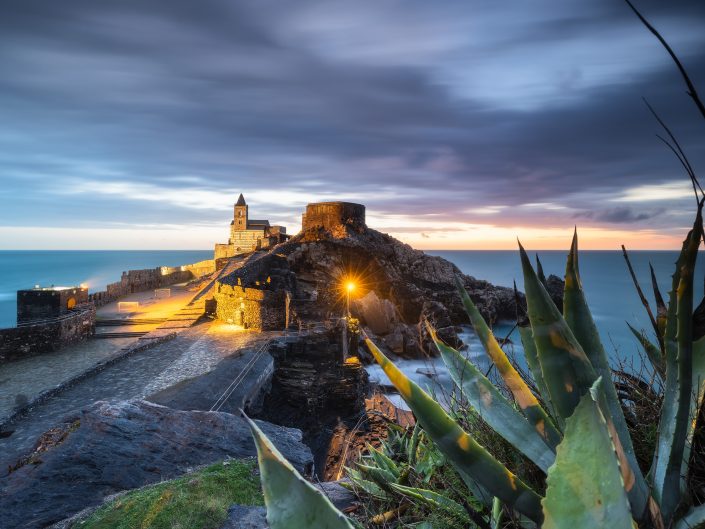 Evening view on Portovenere